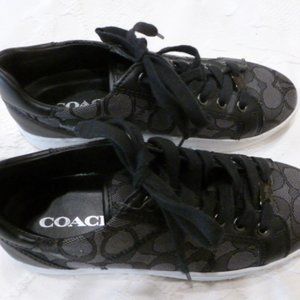 Grey Coach Athletic Shoes